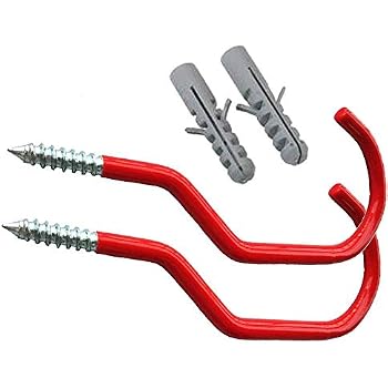 Heldig 1 Pair Bike Hook , Fits All Bike Types, Wide Opening, Easy On Off Perfect Hooks Hangers Garage Ceiling Wall Bicycle Storage Hanging Ed5848ec 572a 43cb A41d 573e07138d07.9b73e48397f43799a8e34c935d48ed86