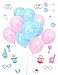 Gender Reveal Party Decorations Boy or Girl Gender Reveal Balloons Photo Booth Props Straws for Baby Shower Decorations 84 Pack