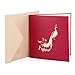 Paper Spiritz Peacock Pop up Cards Birthday, Mother's Day Cards, Anniversary Thank You Card for Husband Daughter Wife, Handmade Graduation Sympathy Blank Card, Laser Cut with Envelopes All Occasion