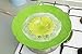   Homepop Boil Over Spill Stopper - Fits up to 12 Inch Pot or Pan - Perfect for Keeping Stove Top Clean - Green