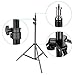 Neewer 14-inch 50W 5500K Camera Ring Light and Light Stand Lighting Kit - Dimmable Fluorescent Ring Light and 6.5 feet Light Stand with Ball Head Hotshoe Adapter for Camera Photo Studio YouTube Video