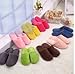 Green House Custom Cute Japan Catton Totoro Slipper Head Slipper Fashion Winter Warm Soft Indoor Stuffed Plush Slippers with Gift is one Slipper Other