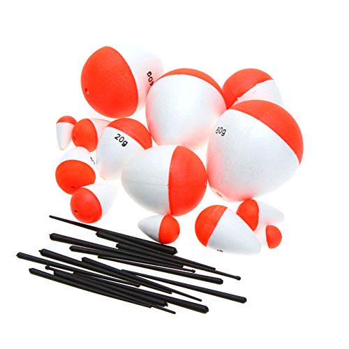 XQxiqi689sy Profi-Angelposen mit Stäben, 2-60 g, 10 Stück – Bild 4