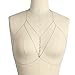 Glamaker Women's Sexy Halter Body Chain Jewelry Bikini Bra Necklace Silver