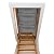 Attic stairway insulator - 25" x 54" x 11" - R-Value of 14.5, Fireproof Attic stairs insulation cover