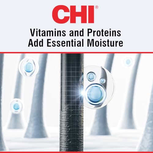 CHI 44 IRON GUARD THERMAL PROTECTION SPRAY, NOURISHING FORMULA HELPS RESIST HEAT DAMAGE TO HAIR & TAME FRIZZ, CLEAR, 8 OZ