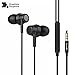Wired Earbuds, BlitzWolf Graphene Earphone Stereo HiFi Noise Cancelling In-ear Wired Control Earphone with Microphone and Volume Control for All 3.5mm Interface Device