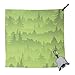 PackTowl Nano Towel, Green Trees, 19