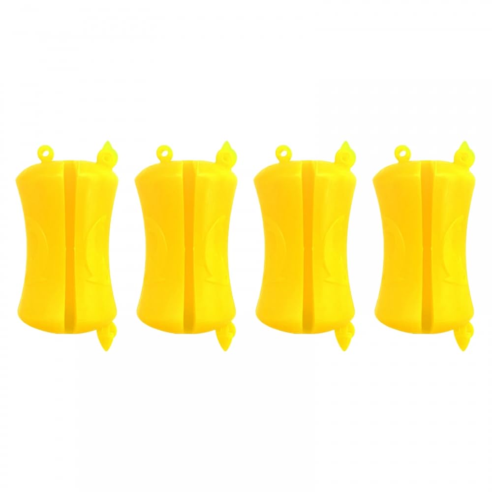 DONGKER 4PCS Fishing Rod Fixed Balls,Portable Fishing Rod Holder Clips Wear Resistant for Fishing Rod