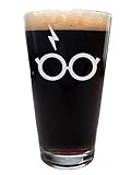 Minimalist Potter: Harry Potter Inspired Pint Size Beer Glass