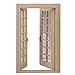 1/12 Dollhouse Miniature Exterior Door 28 Panel