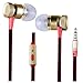 Cootree BE318 3.5mm In-ear Earphone with Microphone(Gold)