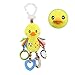 Gbell Baby Stroller Musical Rattles Handbells Toy - Carseat Soft Plush Animal Toys Developmental Educational Sensory Toys for Newborn Infants Babies Boy Girls 0-3 Year Old,1Pcs (D)