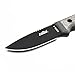 CIMA -1 Upgraded Version Black Knife Full-Tang Outdoor Survival Fixed Blade Hunting Knife (Regular Version/K Sheath)
