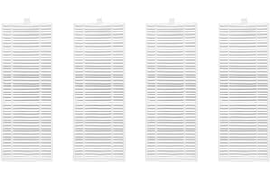 Lefant Filter Replacement Kit Suitable for Lefant M210/ M210B/ M213/ M210S and M210 Pro (Black/Gray/Champagne) with Filter Size 5.0 * 1.9 Inch Robot Vacuums