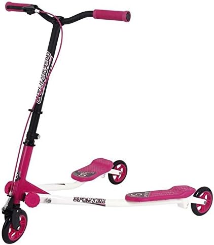 sporter 1 pink scooter with light up wheels