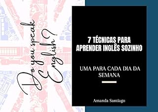 Livro 7 técnicas para aprender inglês sozinho: Uma para cada dia da semana