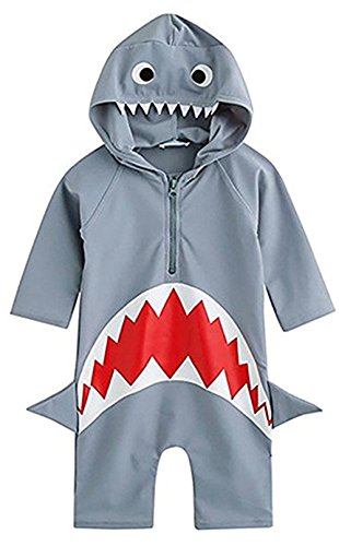 Baby Boy Girl Rash Guard Long Sleeve Swimming Costume Sun Protection Swimsuit