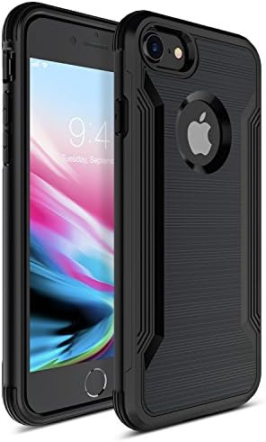 iPhone X Case iPhone 10 Case, Apriletter Shock Absorption Soft TPU Bumper Cover Durable Flexible Anti-Scratch full Protective for iphone X – Black