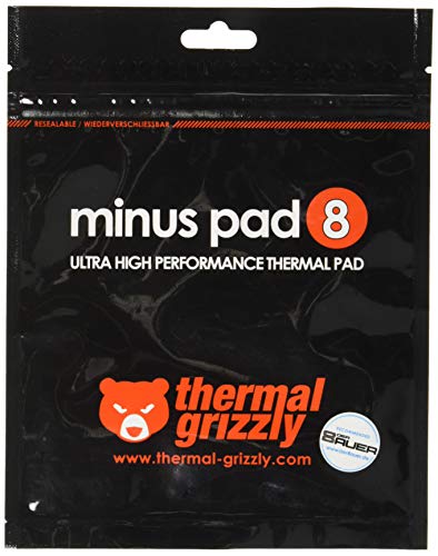 Thermal Grizzly Minus Pad 8 (Thermal Pad) 120x20x1.0mm - 2-Pack