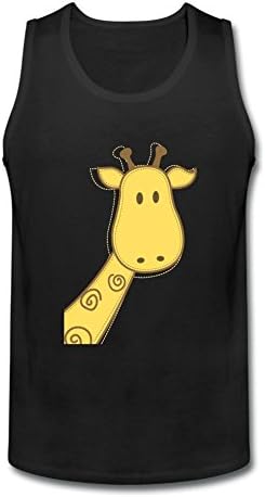 Fastty Men's Cute Giraffe Tank Top Vest