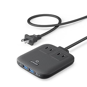 Anker Nano Charging Station (6-in-1, 67W) (USBタップ 電源タップ