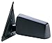 Driver Side Mirror for Chevy S10 Blazer, S10 P-U, GMC S15 Jimmy, S15 P-U, Sonoma P-U, Olds. Bravada, Black, Non-Foldaway, Manual