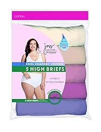 Braguita alta de algodón, paquete de 5, dama