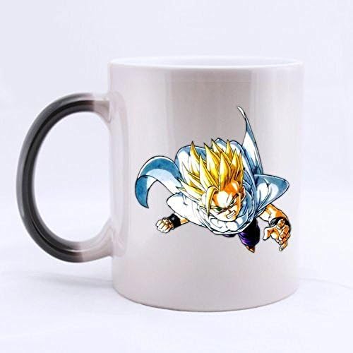 Japanese Cartoon Dragon Ball Super Saiyan Customized Morphing Mug Coffee Mug Tea Cup 11OZ