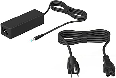 ICALLA 65W AC Adapter Laptop Charger for Hp Spectre X360 Touchsmart 15 13 Elitebook Folio 1040 G1 G2 G3 741727-001 845836-850 740015-001 with Power Supply Adapter Cord