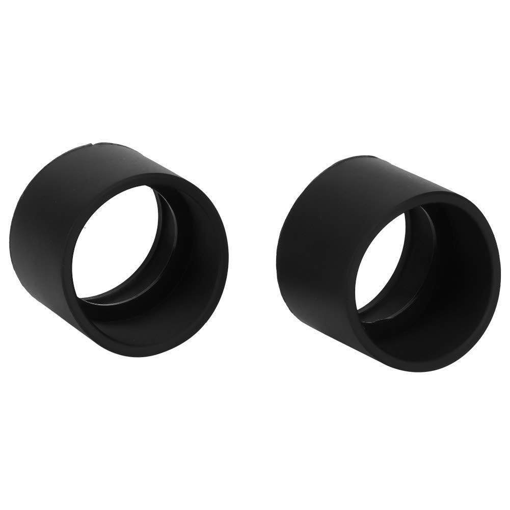 Professional Eyepiece Cover Eyepiece Guard Telescope 2Pcs Soft Rubber Eyepiece for 32-36mm Stereo Microscope with 36mm Diameter (KP-H1 bevel)