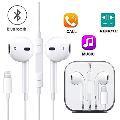 SpeedScope Earbuds,Microphone Earphones Stereo Headphones Noise Isolating Headset, Compatible with iPhone8/8 Plus/iPhone7/7 Plus and iPhone Xs/XS Max/XR/X Earbuds Earphones[1 Pack]