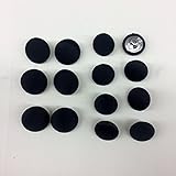 Black tuxedo button set.Polyester Satin Cover Metal Shank./Price per 6pcs 17MM and 10pcs 14MM