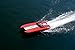 Traxxas 57046-4 Red DCB M41 Brushless Catamaran Boat with TQi 2.4 Ghz Radio & TSM, Red
