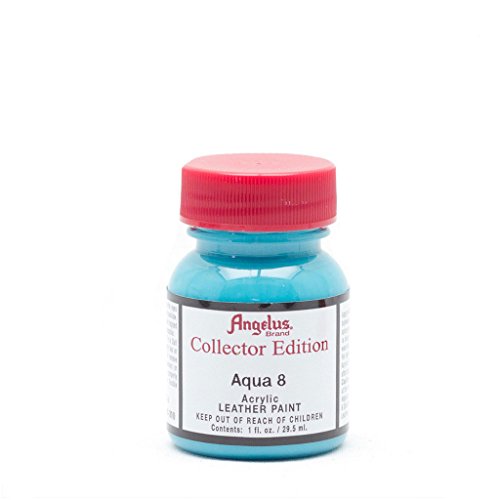 Angelus Collector Leather Paint 1 Oz Aqua 8