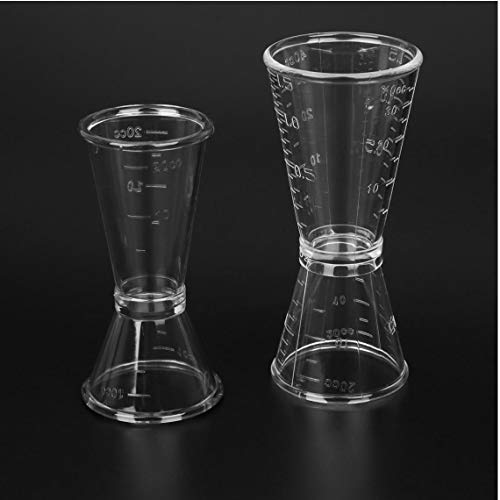 Onsinic Cocktail Measure Cup für Heim Bar-Party Nützliche Barzubehör Kurz Getränk Messen Mess Cup Cocktail Shaker Jigger… – Bild 3