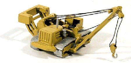CRAWLER WITH SIDE BOOM - RAILWAY EXPRESS MINIATURES N SCALE MODEL TRAIN ACCESSORIES 2008