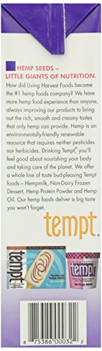 Living Harvest, Vanilla Hempmilk, 32 oz - Thumbnail 5