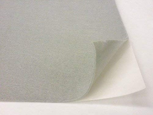 9" X 12" Adhesive Backed Felt, Grey, Pack of 5