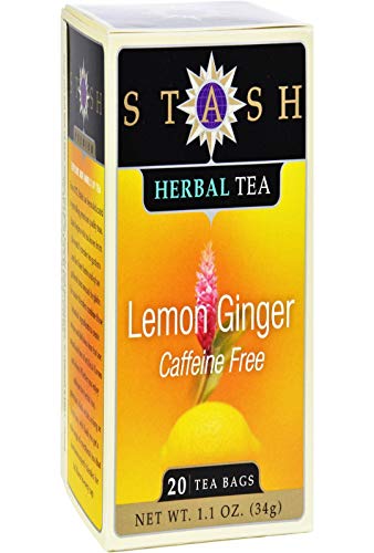 Herbal Tea-Lemon Ginger Stash Tea 20 Bag