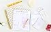 bloom daily planners Undated Weekly Wedding Planning Pad - Bride to Be Checklist Organizer - 8.5
