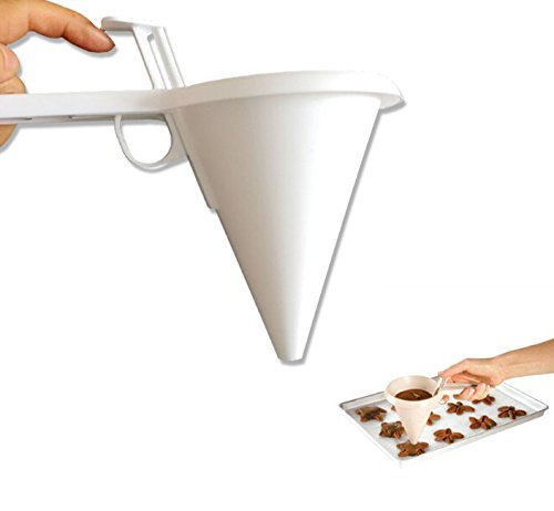 New Icing Candy Chocolate Pastry Mold Batter Dispenser Cream Pancake Funnel By Sixsons - Thumbnail 5