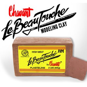 Click Here to See More Images Fibre Glast Chavant Le Beau Touche Clay HM - 2 lb. Block