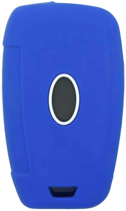 BROVACS Silicone Cover Protector Case Holder Skin Jacket Compatible with HYUNDAI 3 Button Flip Remote Key Fob CV2156 Deep Blue - Image 3