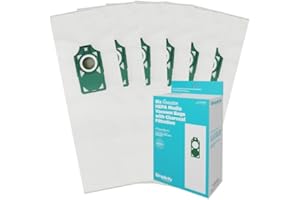 SIMPLICITYVACUUMS Genuine Simplicity S10 Freedom HEPA Vacuum Cleaner Bags, Odor-Fighting and Charcoal-Infused Vacuum Bags, Six Vacuum Bags for Simplicity Freedom Included
