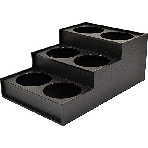 Click Here to See More Images Voltage Restaurant Supply CSRC Coffee Station Round Slot Cup Syrup Condiment Display 6 Slots