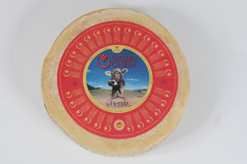 LA FIORIDA - Käse Valtellina Casera DOP (9 kg Ca.) - Italienische Handwerker Produkt