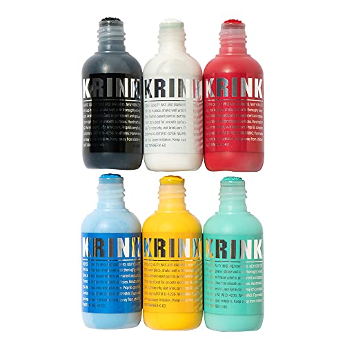 Krink K-60 6 Color Paint Marker Set - Vibrant and