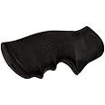Hogue S&W K & L Frame, Square Butt, Rubber Monogrip Revolver Grip, Black - 10000