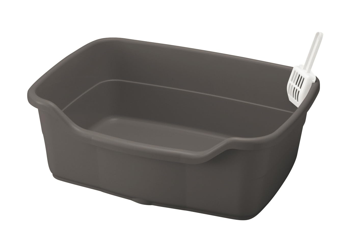 Richell ラプレ ネコトイレ 深型 60 ダークグレー リッチェルの商品画像